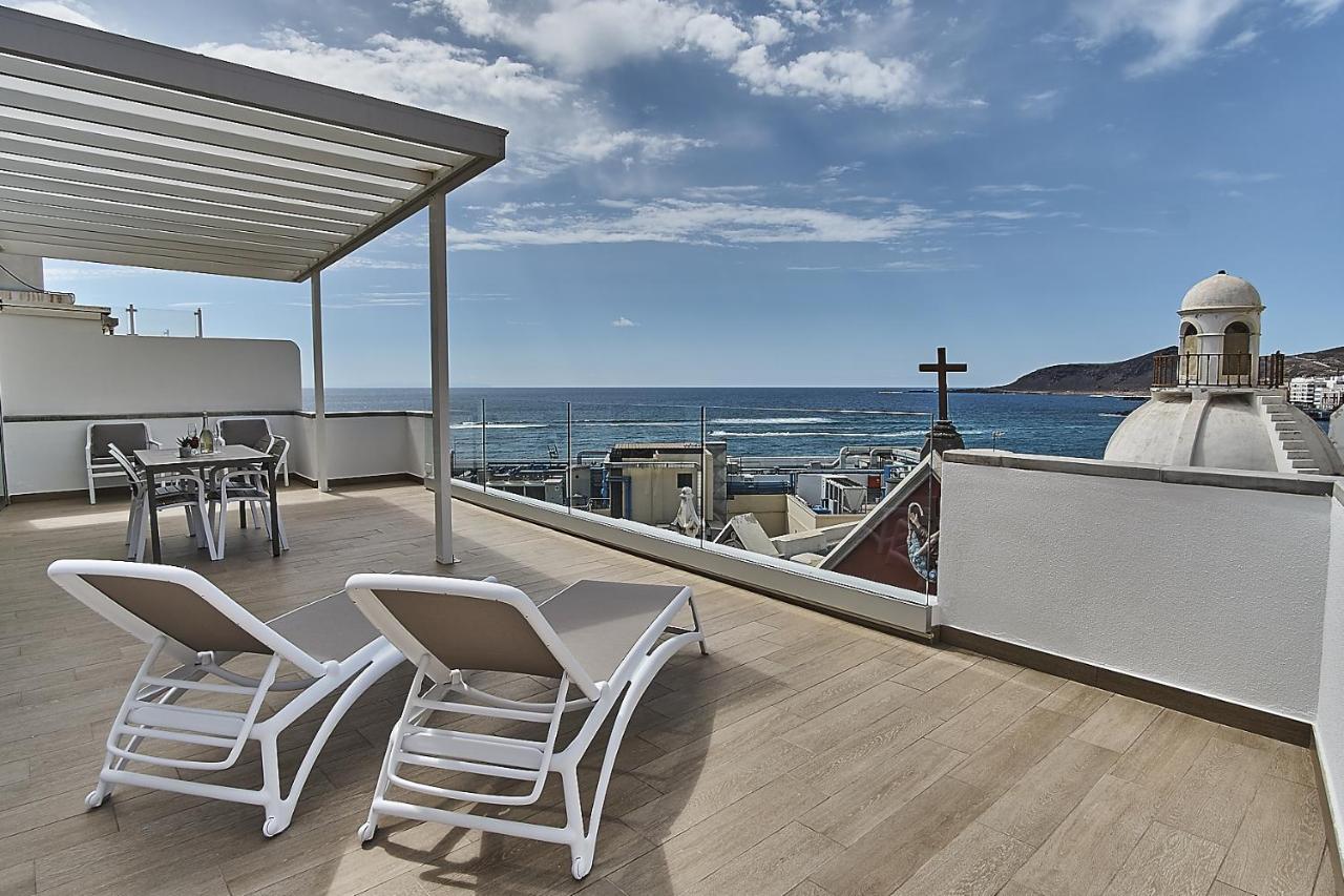 Malibu Canteras Atico 23 Vista Mar - Seaview Penthouse (Adults Only) لاس بالماس دي غران كاناريا المظهر الخارجي الصورة