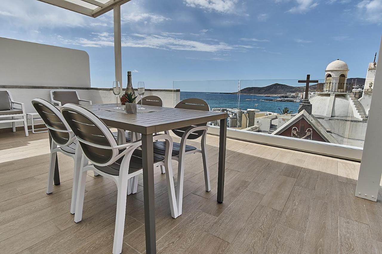 Malibu Canteras Atico 23 Vista Mar - Seaview Penthouse (Adults Only) لاس بالماس دي غران كاناريا المظهر الخارجي الصورة