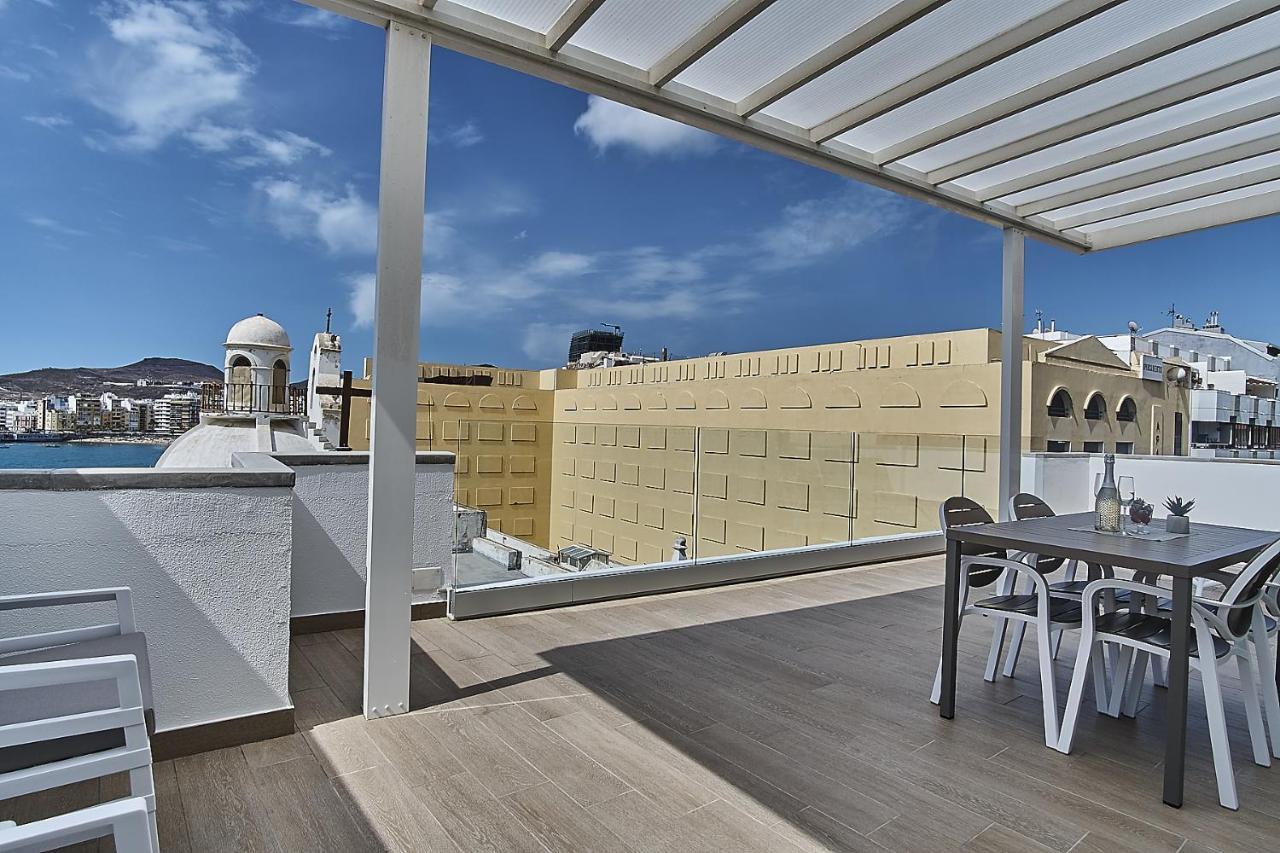 Malibu Canteras Atico 23 Vista Mar - Seaview Penthouse (Adults Only) لاس بالماس دي غران كاناريا المظهر الخارجي الصورة