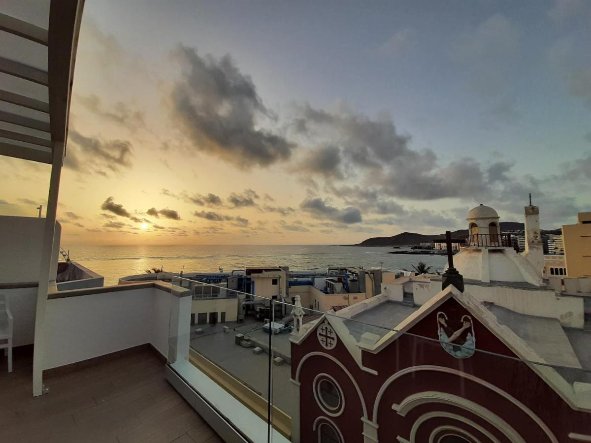 Malibu Canteras Atico 23 Vista Mar - Seaview Penthouse (Adults Only) لاس بالماس دي غران كاناريا المظهر الخارجي الصورة