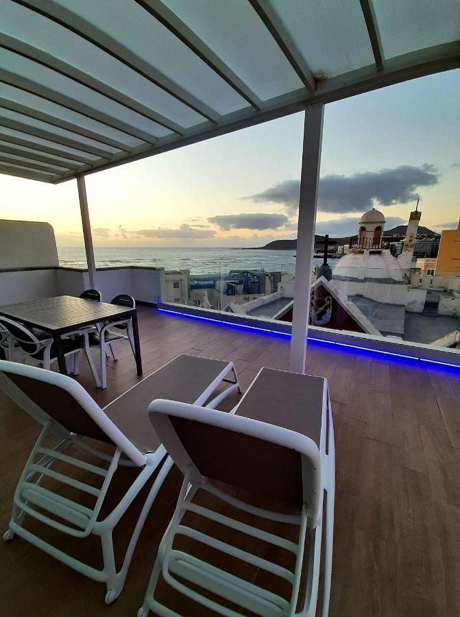 Malibu Canteras Atico 23 Vista Mar - Seaview Penthouse (Adults Only) لاس بالماس دي غران كاناريا المظهر الخارجي الصورة