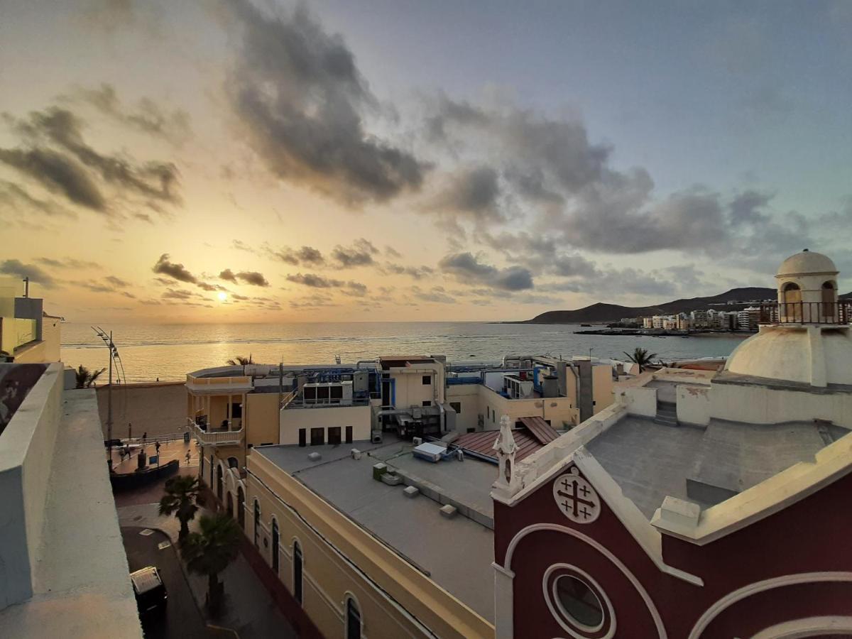 Malibu Canteras Atico 23 Vista Mar - Seaview Penthouse (Adults Only) لاس بالماس دي غران كاناريا المظهر الخارجي الصورة