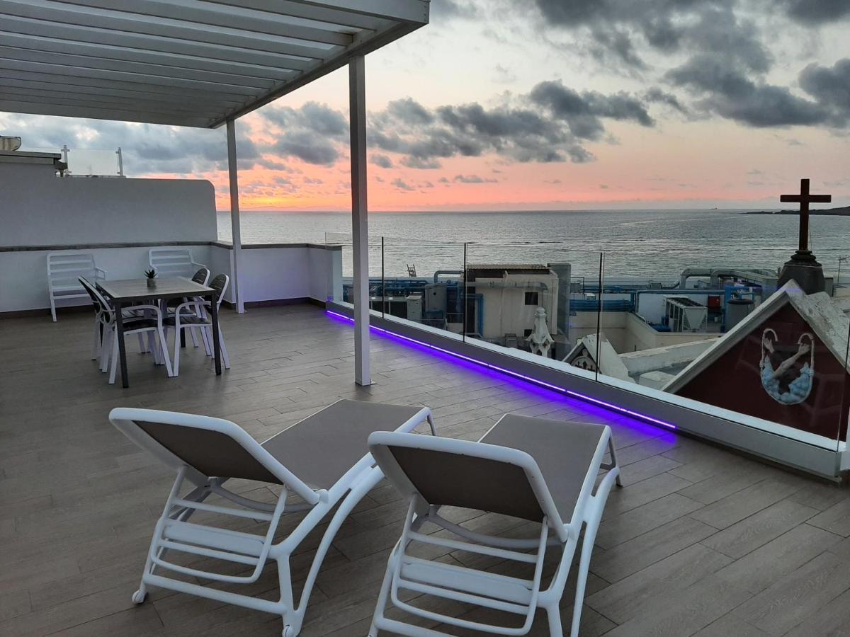 Malibu Canteras Atico 23 Vista Mar - Seaview Penthouse (Adults Only) لاس بالماس دي غران كاناريا المظهر الخارجي الصورة